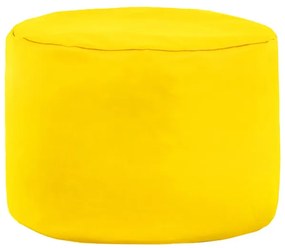 Taburetka Cilindro žltá ekokoža