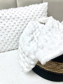 INTERMEDIC SK Set do kočíka Fairytale Forest Grey / Minky biela – obojstranný 40x30 + 75x100 cm