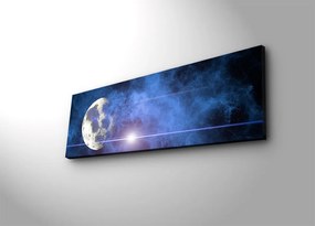 Obraz s LED osvetlením VESMÍR 54 30 x 90 cm