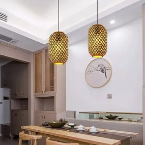 Toolight Toolight, stropné svietidlo 1xE27 APP1424-1CP, čierna-hnedá, OSW-02416