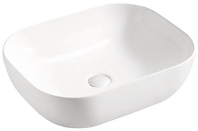COMAD UM-6254 SMILE 50 DP - Umyvadlo na dosku SMILE 50x40 cm keramika/biela lesk