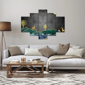 Obraz - Horská scenéria (150x105 cm)