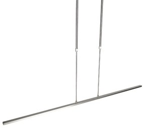 Moderné závesné svietidlo oceľ vrátane LED nastaviteľné - Bold