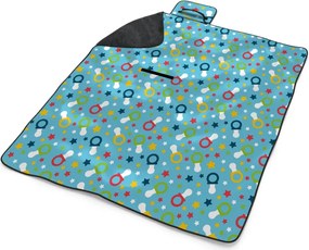 Sablio Plážová deka Cumlíky a hviezdy: 200x140 cm