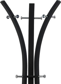 Stojací vešiak Alfons, čierny