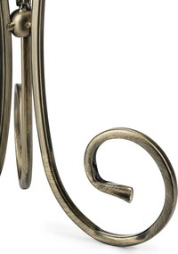 STOJAN NA KVETINÁČ SHANE 60X28 CM ZLATÁ