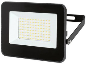 RABALUX Vonkajší nástenný bodový LED reflektor FLOOD, 50W, denná biela, IP65, čierny