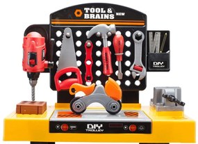 Plastová dielňa s náradím " Tool " Brains " - 39 dielov