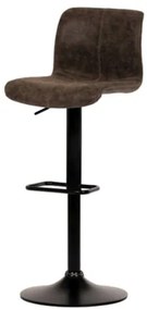Barová stolička Autronic 42 cm hnedá látka AUB-806 BR3