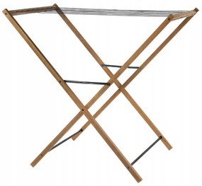 Erga Aurora Line, drevený vešiak na sušenie bielizne 95x62,5x90 cm na postavenie, hnedá-čierna, ERG-SEP-1003SEPSULUNA