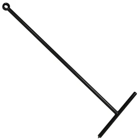Aqualine Aqualine, Podlahová stierka 300x890mm, čierna, SQ121B