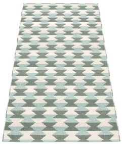 Zeleno-tyrkysový vnútorný a vonkajší behúň 70x160 cm Dana Army – Pappelina