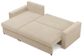 Rohová rozkladacia sedačka NEO Poso béžová