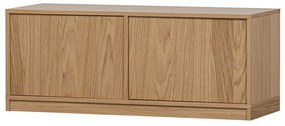 Modulárny TV stolík v dekore duba v prírodnej farbe 110x44 cm Modulair – vtwonen