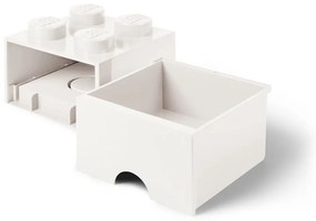 Biely úložný box štvorec LEGO®