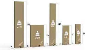 3-lôžková poschodová posteľ RICO so zásuvkou, prírodná/zelená