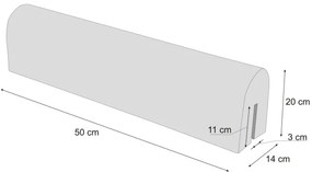 Chránič na detskú postieľku spiaci medveď, 50 cm
