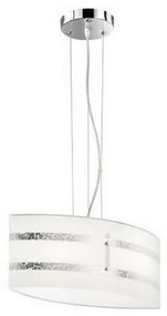 Trio - Luster na lanku NIKOSIA 2xE27/40W/230V strieborná