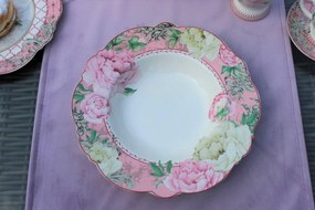 Romantic Rose porcelánový tanier hlboký 23cm