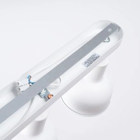 Sollux SL.1315 - Bodové svietidlo ELBA 3xE27/15W/230V biela