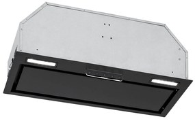 Klarstein Camila, vstavaný digestor, 70 cm, 397 m³/h, LED, dotyková plocha, nehrdzavejúca oceľ