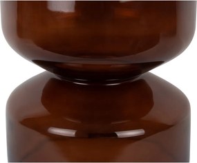 Sklenený okrúhly odkladací stolík ø 35 cm Doble – Leitmotiv