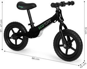 Detské odrážadlo BB17 BLACK
