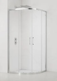 Sprchový kút štvrťkruh 90x90 cm SAT TEX SIKOTEXS90CRT