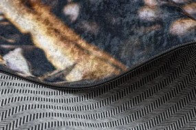 Protišmykový koberec / behúň ANDRE 33210 hnedý