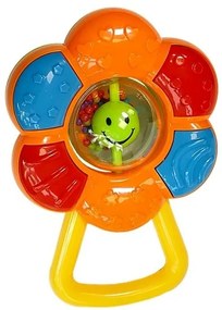 Lean Toys Súprava farebných hrkálok a hrýzadiel – 8ks.