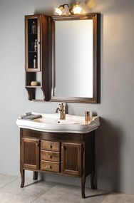 Sapho Sapho, RETRO umývadlová skrinka 60x80x45cm, buk, 735140