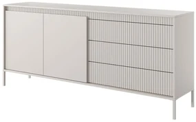Komoda Fabrio F4 (béžová). Vlastná spoľahlivá doprava až k Vám domov. 1100127