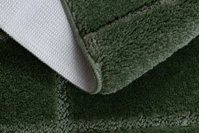 Kúpeľňový koberček SUPREME LINES línie, zelený