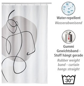 Sprchový záves 180x200 cm Ladyline - Wenko