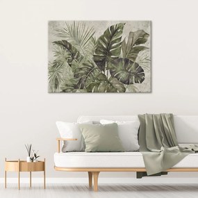 Gario Obraz na plátne Listy tropickej monstery Rozmery: 60 x 40 cm