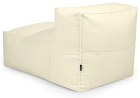 Svetlosivý sedací vak z textílie buklé Mass Open Modul 90 – SLOWDOWN