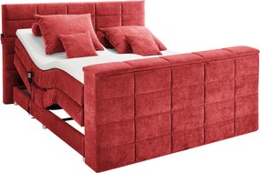 XXXLutz BOXSPRINGOVÁ POSTEĽ, 180/200 cm, červená Carryhome - Online Only spálne - 002220044908