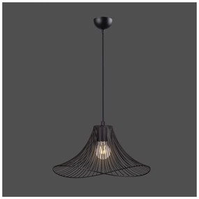 Čierne závesné svietidlo ø 40 cm Wavy – Squid Lighting