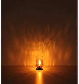 Globo 16046TS - Stolná lampa DARINA 1xE27/60W/230V šedá