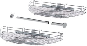 VIBO KARUSEL KCME760 1/2 kruh výsuvný sada