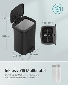 Odpadkový kôš 50 L LTB530B5002