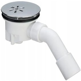Viega Tempoplex, sifón pre sprchové vaničky s priemerom 90 mm 6956EX, chrómová, 364786