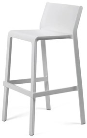 Stima Plastová barová stolička TRILL Vyberte odtieň ->: Bianco - Biela