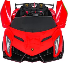 Ramiz Lamborghini Veneno Červené vozidlo