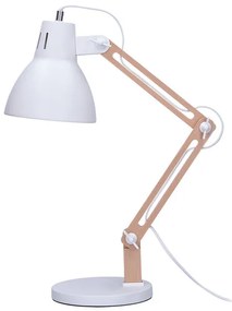 Solight WO57-W Stolná lampa FALUN, E27, 25W, IP20, biela