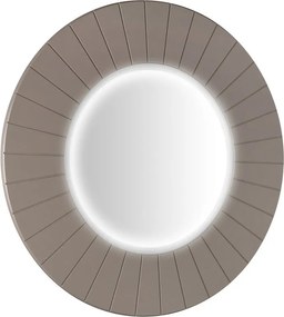 Sapho Sapho, LUMIRO STRIP guľaté zrkadlo s LED osvetlením v ráme, priemer 75cm, agila, LR750-4343S