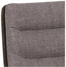 Sivá barová stolička s nastaviteľnou výškou (výška sedadla 86 cm) Adisa – Actona