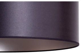 Duolla - Luster na lanku CANNES 1xE27/15W/230V pr. 50 cm čierna/strieborná