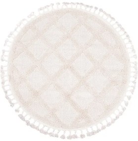 Koberec BERBER 6803 slonia kosť kruh