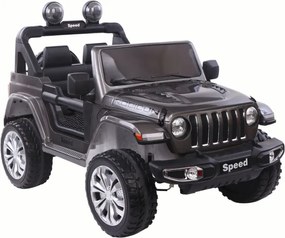 LEAN CARS FT-938 Čierne lakované vozidlo 4x4 na batérie